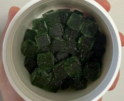 Green Gold Night Live Rosin Gummies