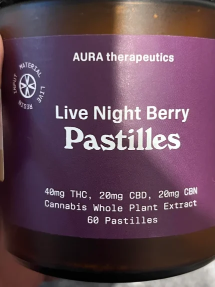 Aura Live Night Berry Gummies