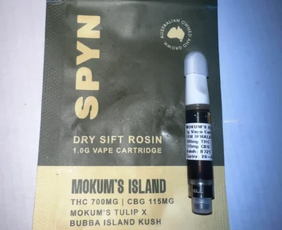 Mokum's Island Dry Sift Rosin 1g - Vape Cartridge