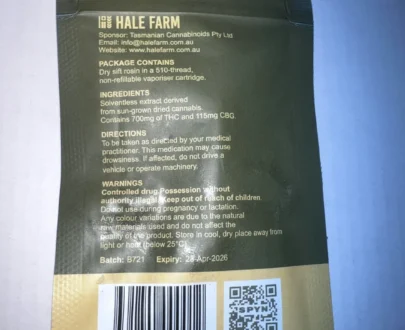 Mokum's Island Dry Sift Rosin 1g - Vape Cartridge