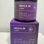 Stanley Brothers Indica 28 features 15 g of the Indica-dominant cultivar GMO Grapeburger. Originally bred by Bat Country Farms, GMO Grapeburger carries...