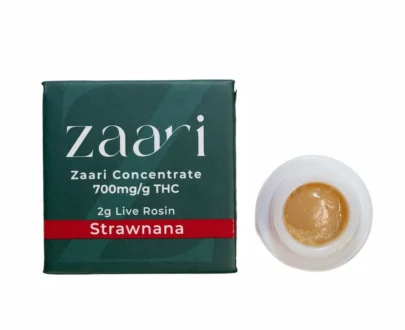 Zaari Strawnana Live Rosin